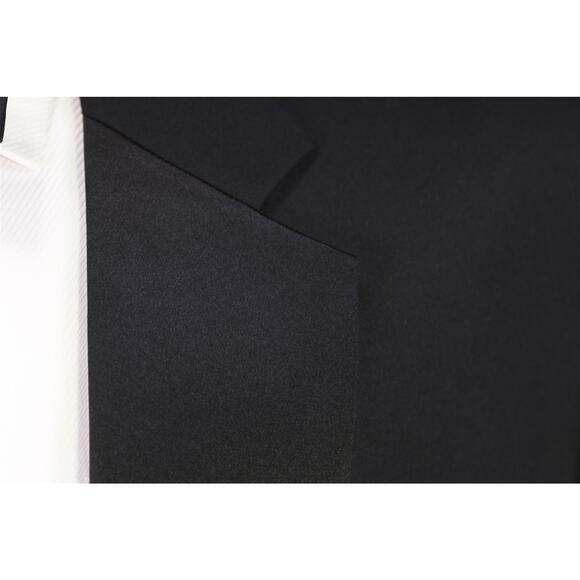 Jos A Bank Black Tuxedo Formal 1-Btn Wool Suit Men's 50R - Picture 5 of 9